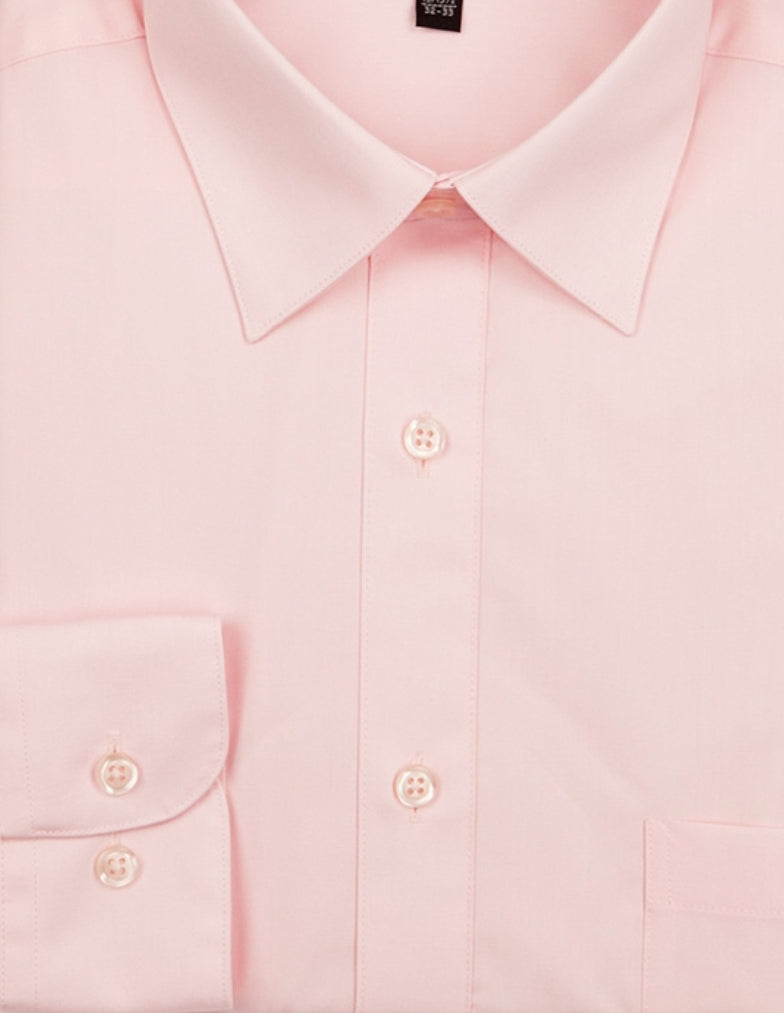 009SL Pink LS Slim Dress Shirt