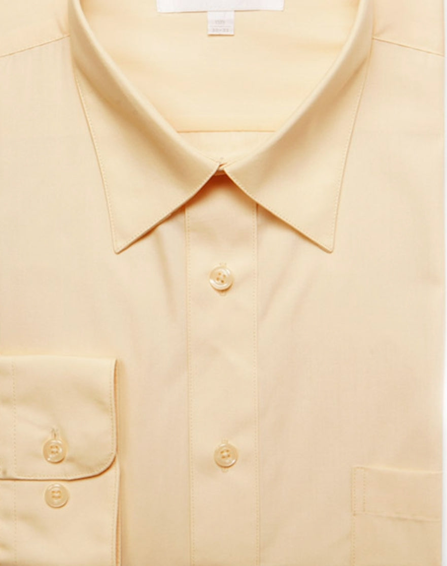 009CF Soft Butter LS Classic Dress Shirt