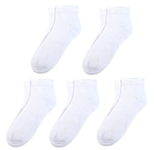 Load image into Gallery viewer, AK5PK 5 Pairs Men&#39;s Quarter Cut Crew Sock 422
