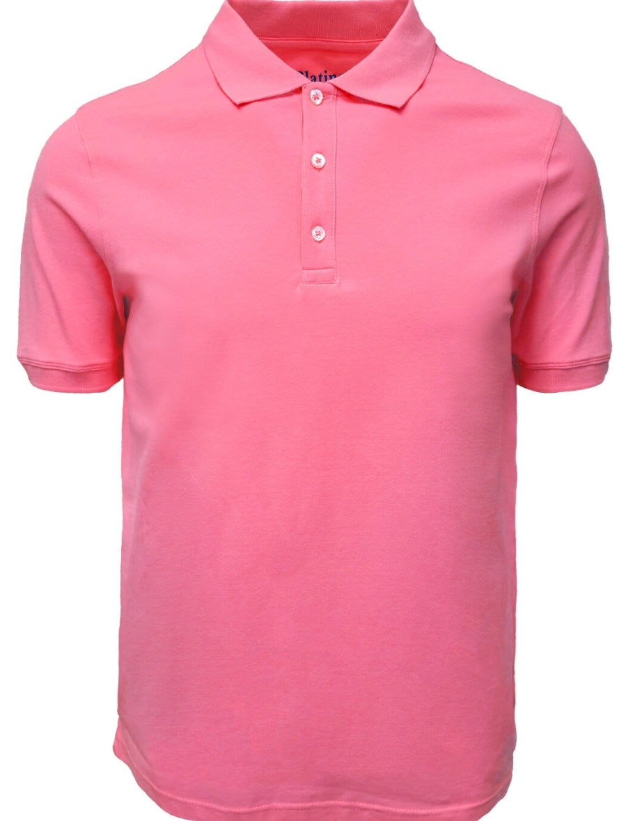 300MD Fuschia Pique Polo