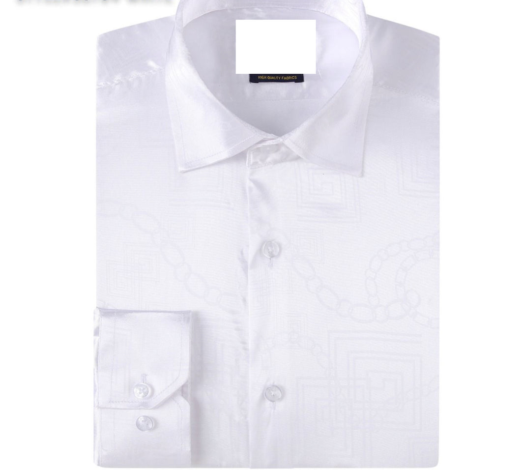 SC704-1 1022 White Sheen LS Shirt