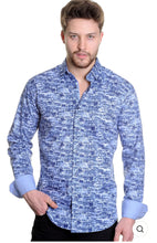 Load image into Gallery viewer, M1403 MZM NAVY LONG SLEEVE SHIRT 1221
