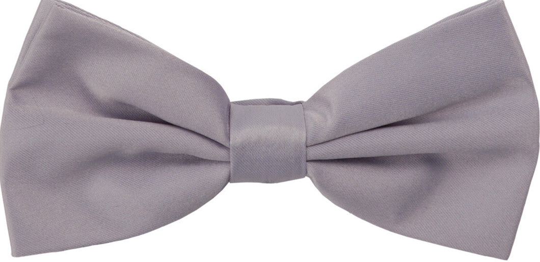 BT100 Silver Pre-Tied Bow 30%