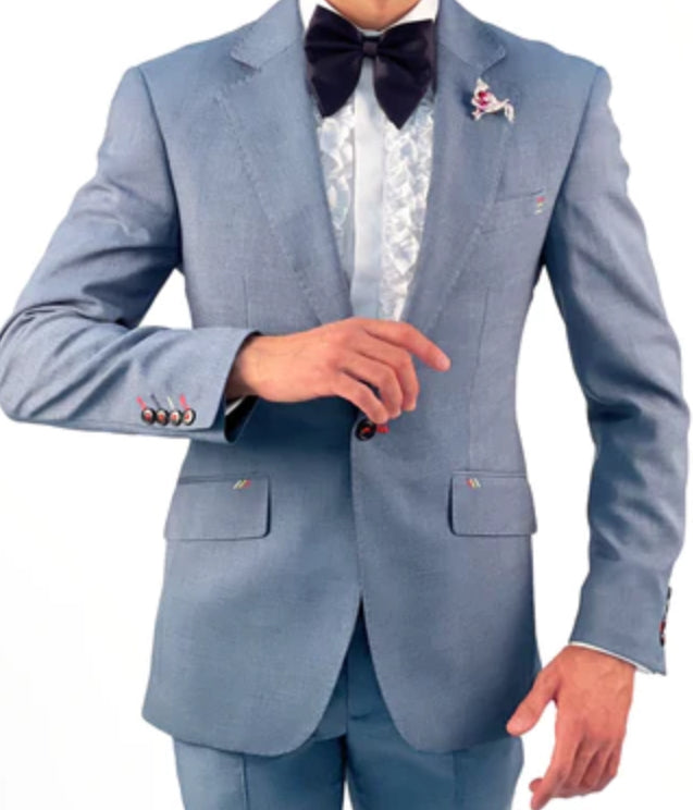 PAPB722 Pastel Blue Suit