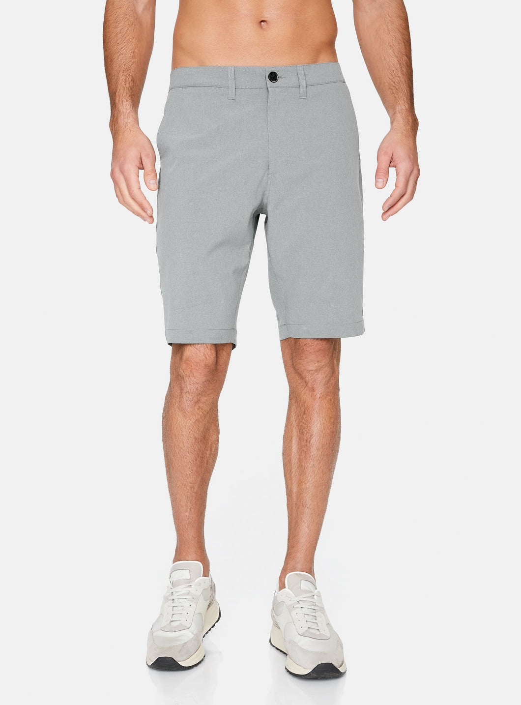 7 DIAMONDS MOM HYBRID SHORTS GREY 226